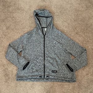 PINK Zip Up Sweater with Hood